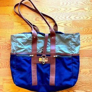 Sword & Plough Blue Signature Tote Bag
